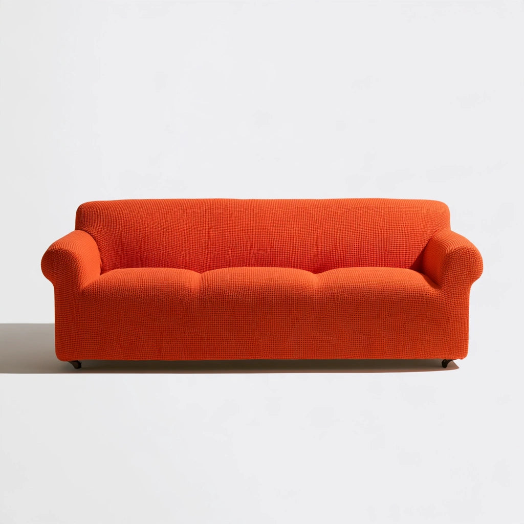 Modernes Polstersofa, mit Stoffbezug, Farbe: grau
